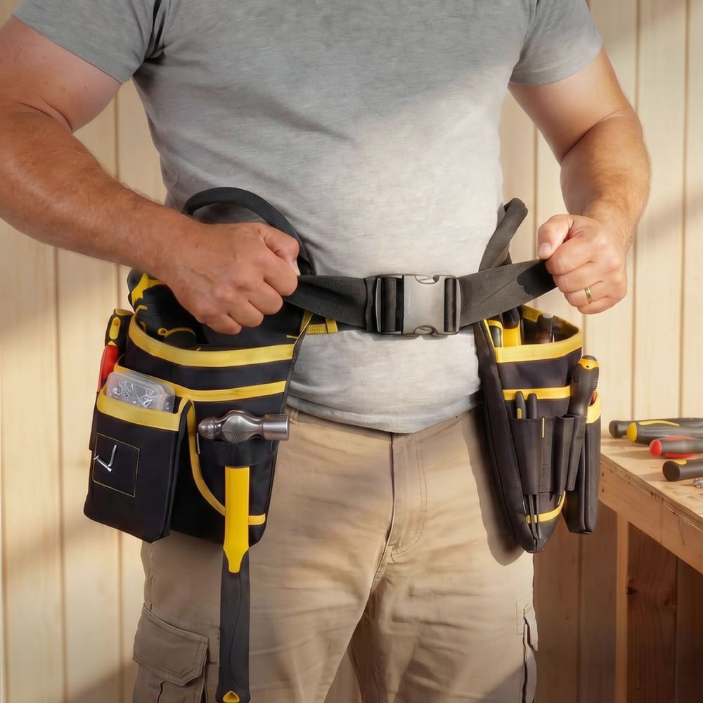 Heavy Equipment Electrician - Tas Pinggang Multifungsi, Terbuat dari Kain