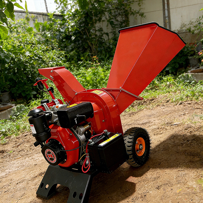 Pencacah Kayu Diesel 50mm Terl - Heavy Equipment Grinder ulasan dan harga