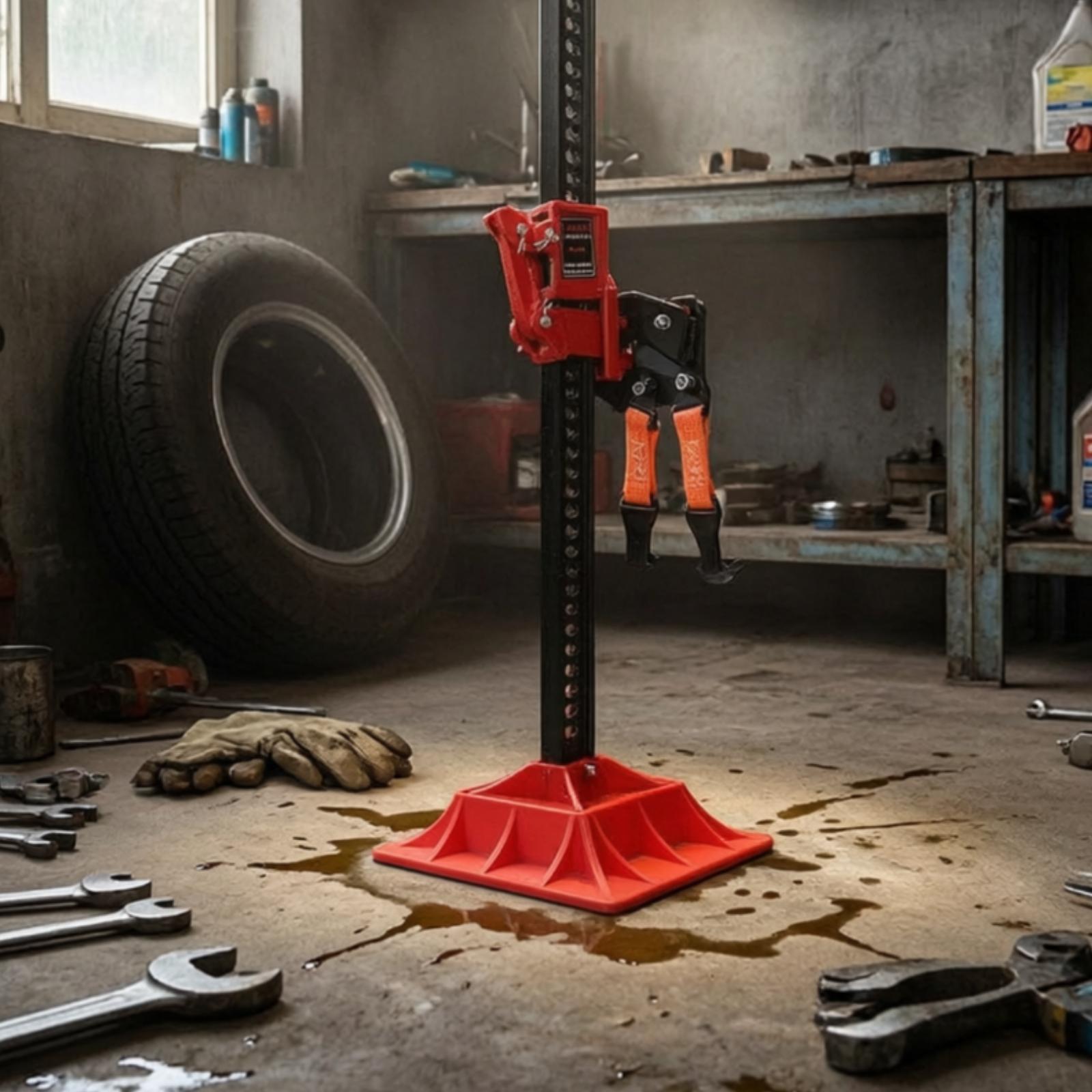 Alas Kaki untuk Dongkrak Mobil - Heavy Equipment Lift ulasan dan harga