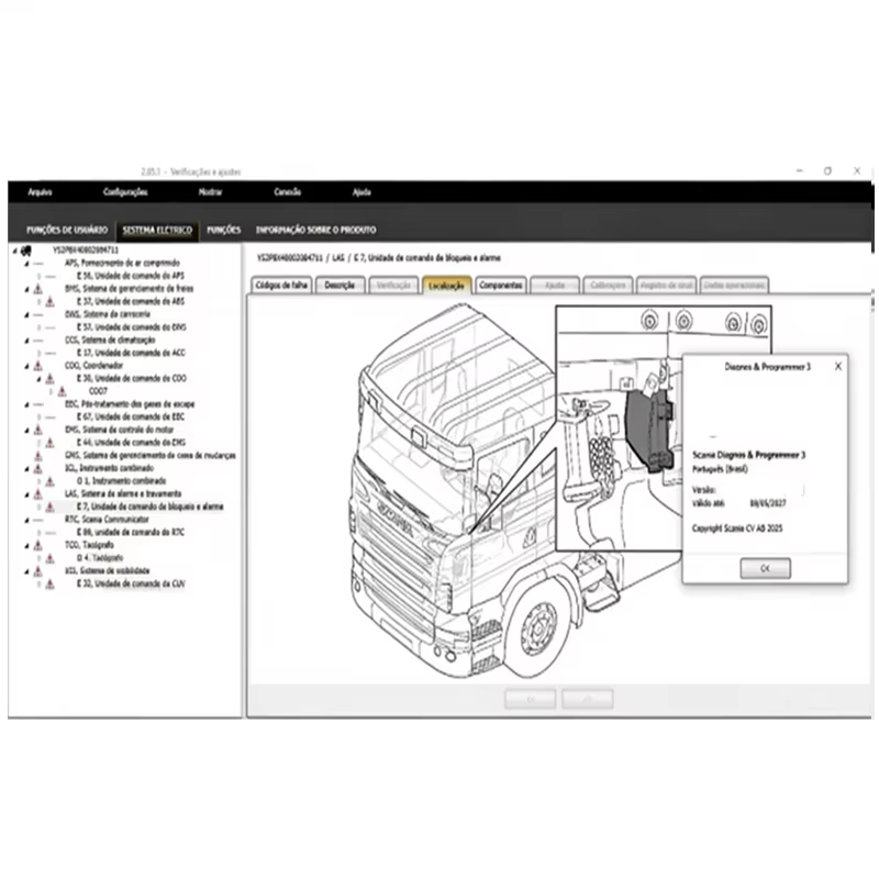 Perangkat Lunak Diagnostik SDP - Heavy Equipment Software ulasan dan harga