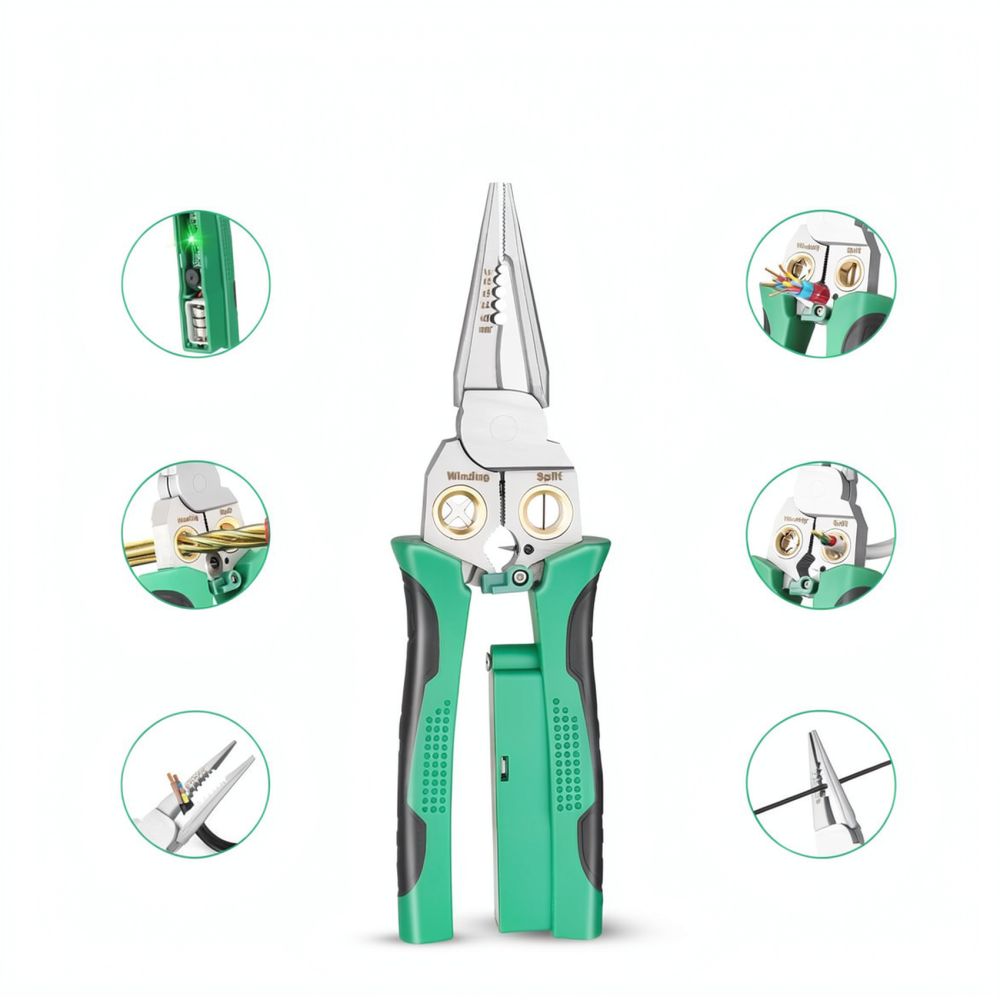 Tang Pengupas Kabel Presisi 8- - Heavy Equipment Electrician ulasan dan harga